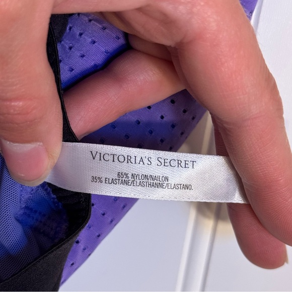 Victoria Secret Sport VSX Purple and Mint Sports Bra 34B - Picture 6 of 6